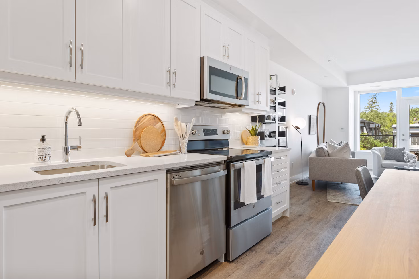 Professional bedroom cleaning service in Red Deer showing spotless organized room after Clearly Clean visit